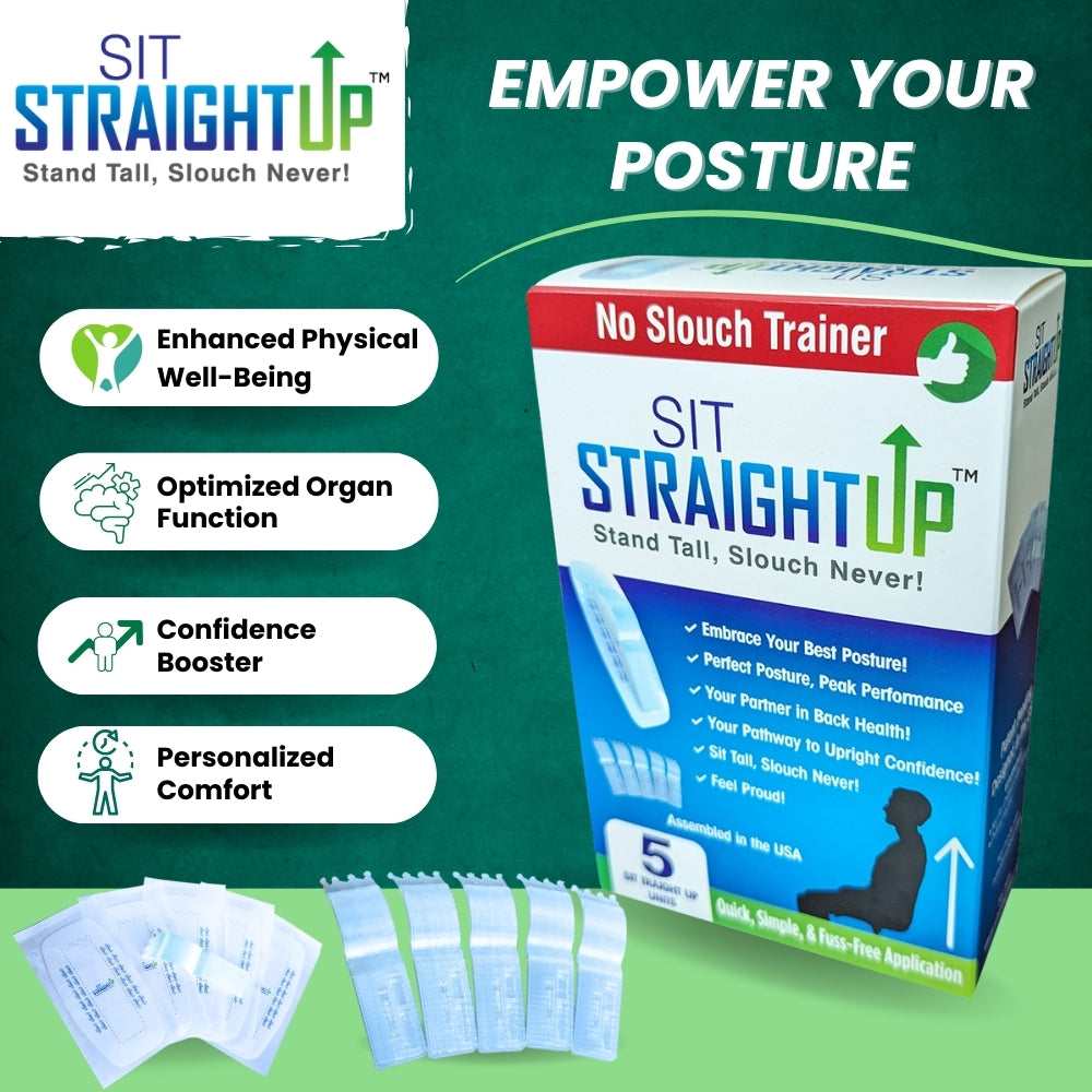 Improve Your Posture Instantly with the No Slouch Trainer - Situp Straight - Don't Sit Down Without It!